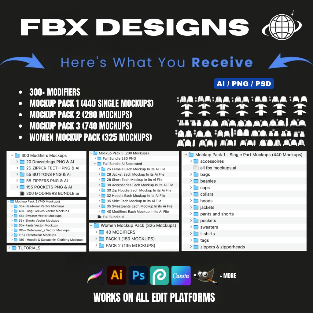 FBX ULTIMATE MOCKUP PACK