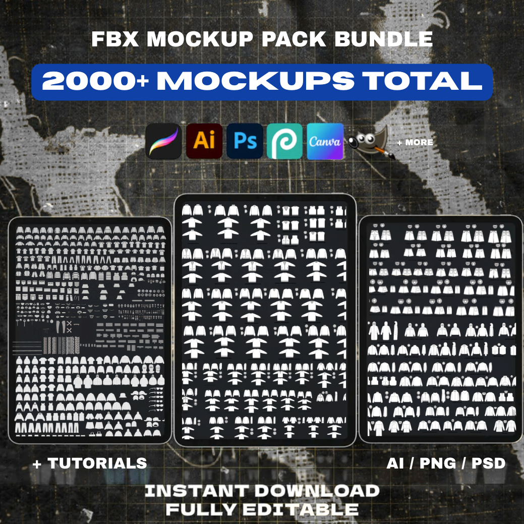 FBX ULTIMATE MOCKUP PACK