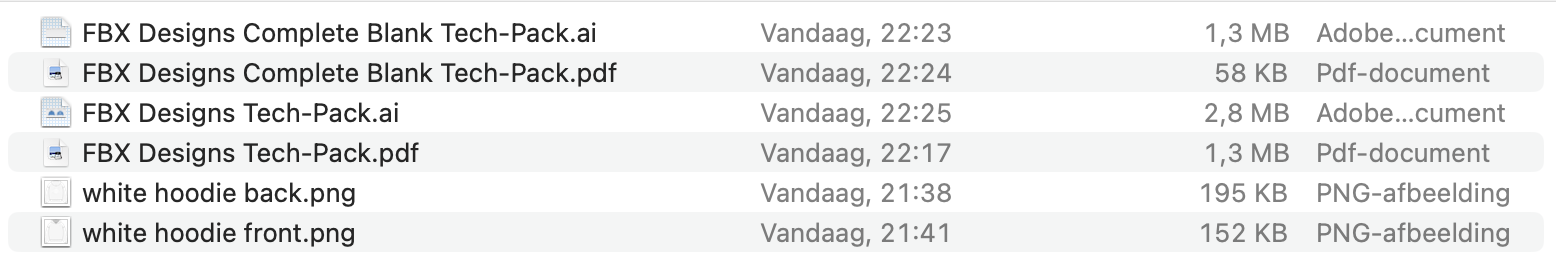 FBX TECH-PACK TEMPLATE